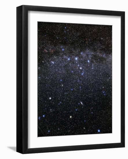 Cassiopeia And Andromeda Constellations-Eckhard Slawik-Framed Photographic Print