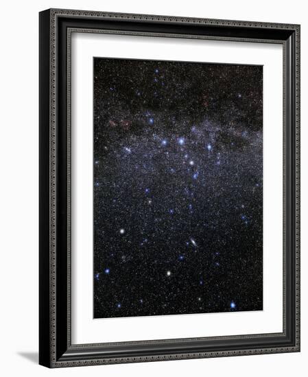 Cassiopeia And Andromeda Constellations-Eckhard Slawik-Framed Photographic Print