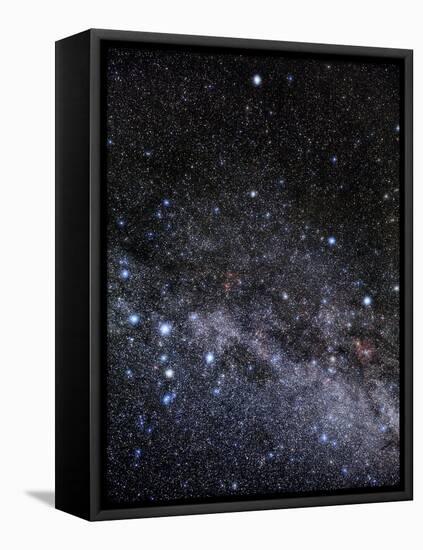 Cassiopeia And Cepheus Constellations-Eckhard Slawik-Framed Premier Image Canvas