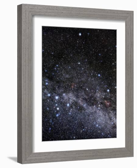 Cassiopeia And Cepheus Constellations-Eckhard Slawik-Framed Photographic Print