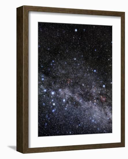 Cassiopeia And Cepheus Constellations-Eckhard Slawik-Framed Photographic Print