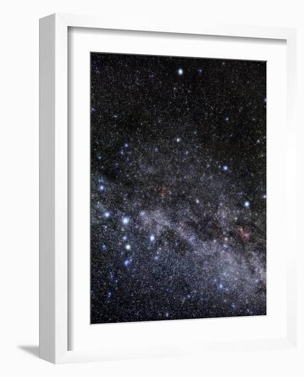 Cassiopeia And Cepheus Constellations-Eckhard Slawik-Framed Photographic Print