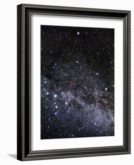 Cassiopeia And Cepheus Constellations-Eckhard Slawik-Framed Photographic Print