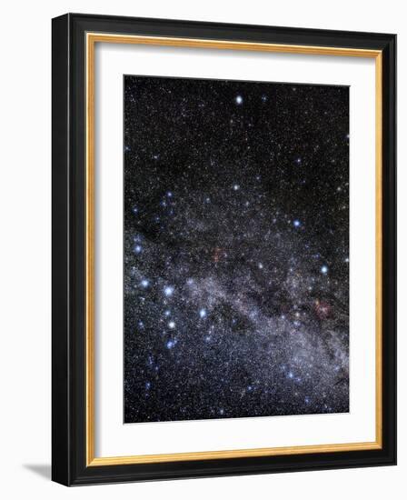 Cassiopeia And Cepheus Constellations-Eckhard Slawik-Framed Photographic Print