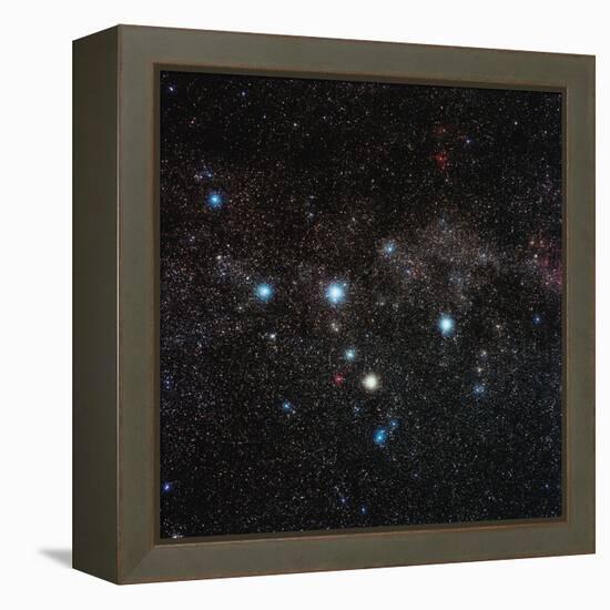 Cassiopeia Constellation-Eckhard Slawik-Framed Premier Image Canvas