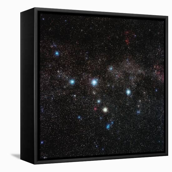 Cassiopeia Constellation-Eckhard Slawik-Framed Premier Image Canvas