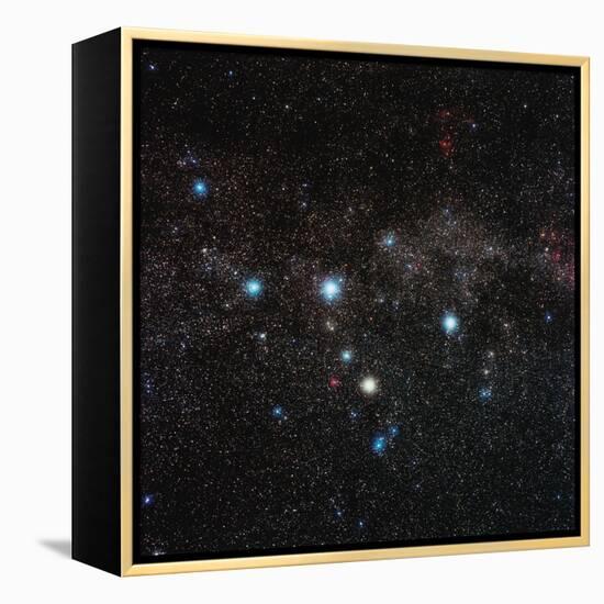 Cassiopeia Constellation-Eckhard Slawik-Framed Premier Image Canvas