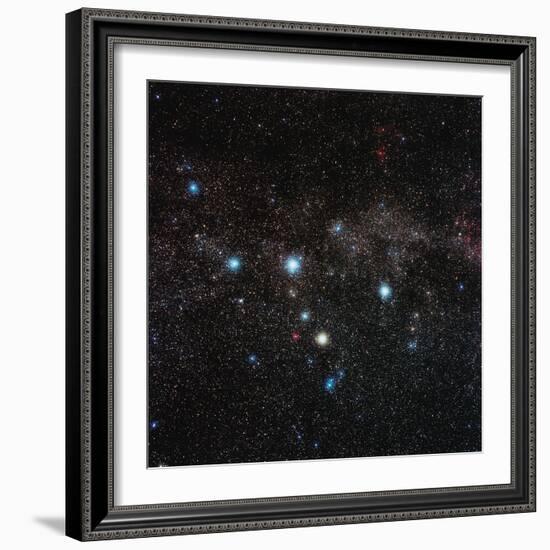 Cassiopeia Constellation-Eckhard Slawik-Framed Premium Photographic Print