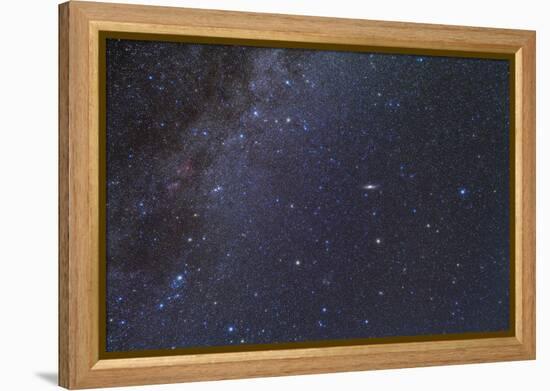 Cassiopeia, Perseus and Andromeda Area of the Northern Autumn Sky-null-Framed Premier Image Canvas