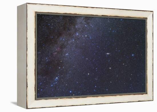 Cassiopeia, Perseus and Andromeda Area of the Northern Autumn Sky-null-Framed Premier Image Canvas