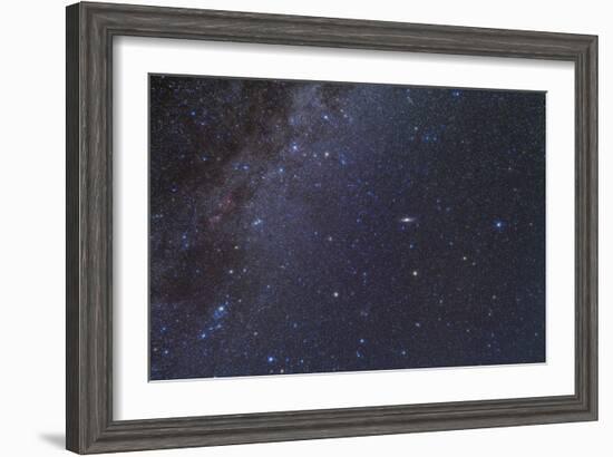 Cassiopeia, Perseus and Andromeda Area of the Northern Autumn Sky-null-Framed Photographic Print