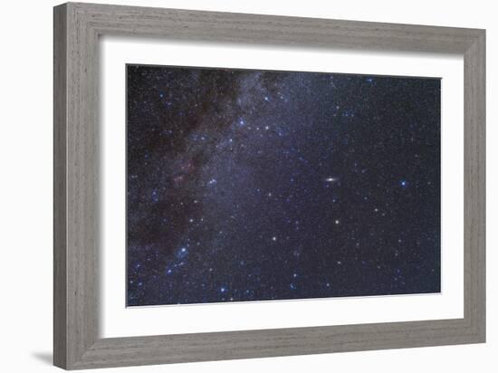 Cassiopeia, Perseus and Andromeda Area of the Northern Autumn Sky-null-Framed Photographic Print