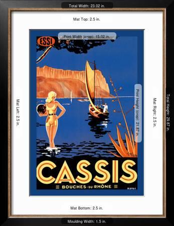 Cassis Bouches Du Rhone Art Print By Art Com