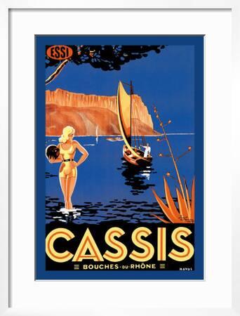 Cassis Bouches Du Rhone Art Print By Art Com