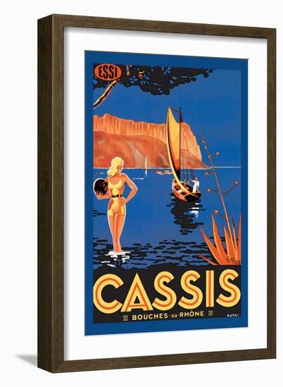 Cassis: Bouches du Rhone-null-Framed Art Print