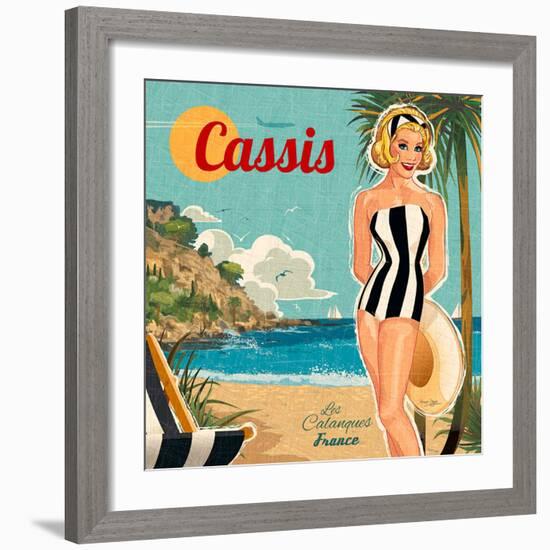 Cassis-Bruno Pozzo-Framed Art Print