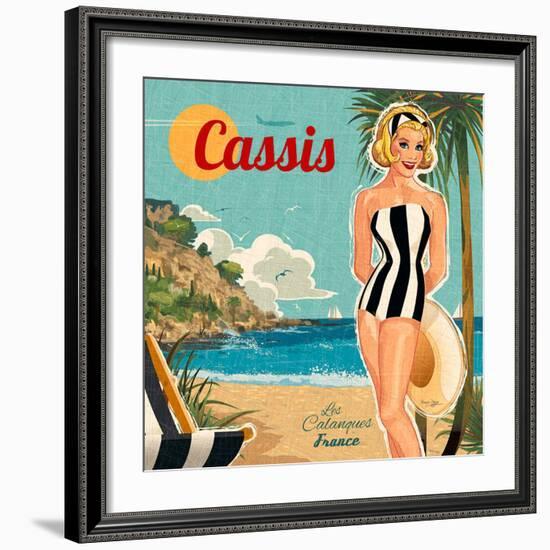 Cassis-Bruno Pozzo-Framed Art Print