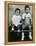 Cassius Clay Sitting on a Bench with His Brother Rudy-null-Framed Premier Image Canvas