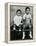 Cassius Clay Sitting on a Bench with His Brother Rudy-null-Framed Premier Image Canvas