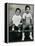 Cassius Clay Sitting on a Bench with His Brother Rudy-null-Framed Premier Image Canvas