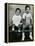 Cassius Clay Sitting on a Bench with His Brother Rudy-null-Framed Premier Image Canvas