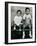 Cassius Clay Sitting on a Bench with His Brother Rudy-null-Framed Photographic Print