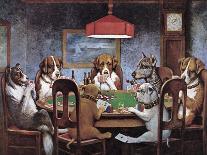 Poker Dogs-Cassius Marcellus Coolidge-Art Print