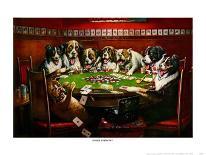 Poker Sympathy-Cassius Marcellus Coolidge-Framed Art Print