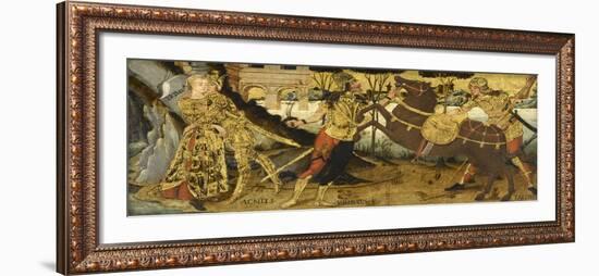 Cassone Panel: the Farewell of Achilles and Briseis-null-Framed Giclee Print