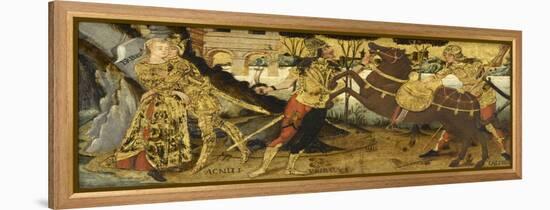 Cassone Panel: the Farewell of Achilles and Briseis-null-Framed Premier Image Canvas