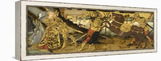 Cassone Panel: the Farewell of Achilles and Briseis-null-Framed Premier Image Canvas