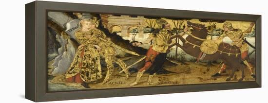 Cassone Panel: the Farewell of Achilles and Briseis-null-Framed Premier Image Canvas