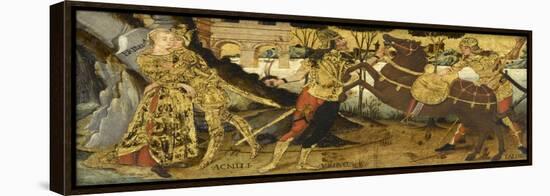 Cassone Panel: the Farewell of Achilles and Briseis-null-Framed Premier Image Canvas