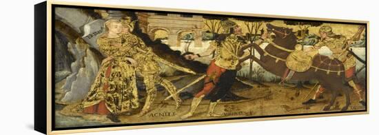 Cassone Panel: the Farewell of Achilles and Briseis-null-Framed Premier Image Canvas