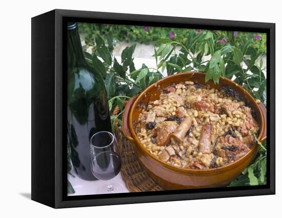 Cassoulet De Carcassonne, Hameau De Saint Martin, Languedoc-Roussillon, France-Bruno Barbier-Framed Premier Image Canvas