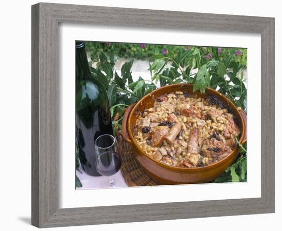 Cassoulet De Carcassonne, Hameau De Saint Martin, Languedoc-Roussillon, France-Bruno Barbier-Framed Photographic Print