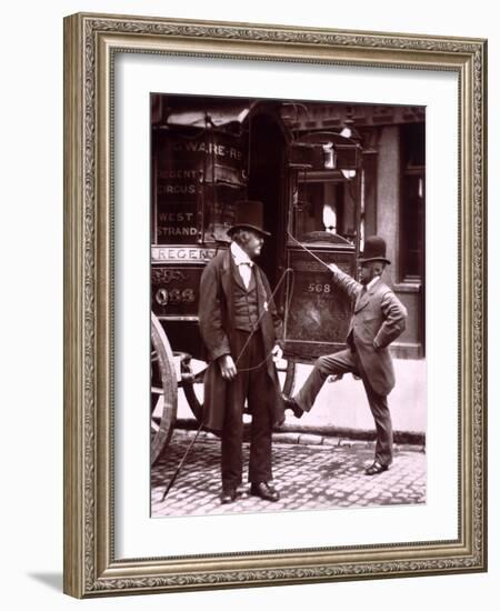 Cast Iron Billy from Street Life in London-John Thomson-Framed Giclee Print