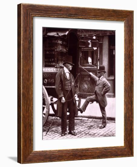 Cast Iron Billy from Street Life in London-John Thomson-Framed Giclee Print