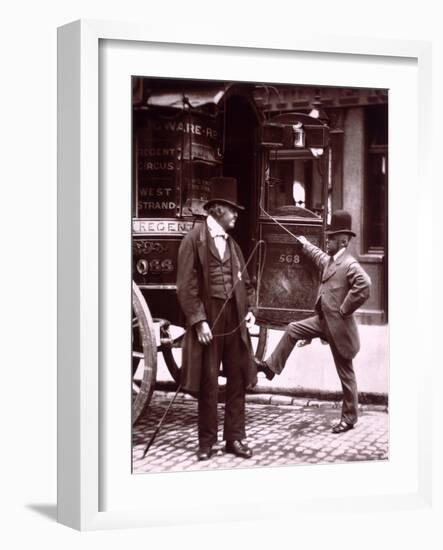 Cast Iron Billy from Street Life in London-John Thomson-Framed Giclee Print