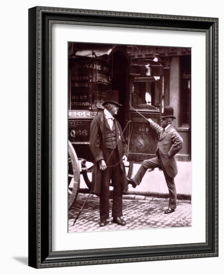 Cast Iron Billy from Street Life in London-John Thomson-Framed Giclee Print