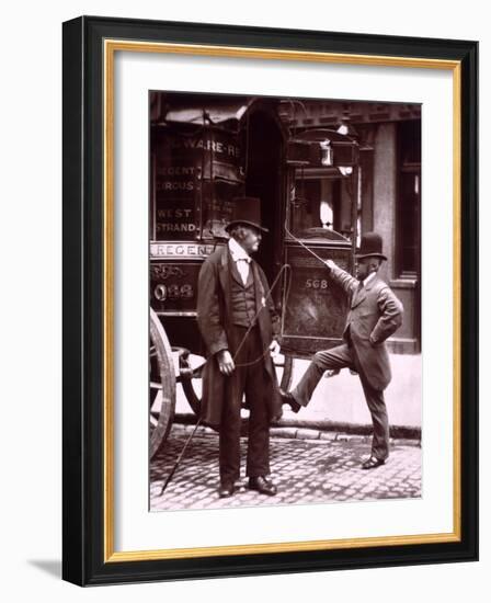 Cast Iron Billy from Street Life in London-John Thomson-Framed Giclee Print