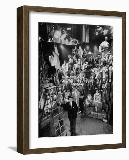 Cast Members of the Grand Ole Opry-Yale Joel-Framed Photographic Print