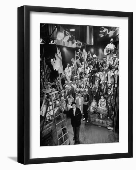 Cast Members of the Grand Ole Opry-Yale Joel-Framed Photographic Print