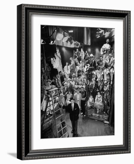 Cast Members of the Grand Ole Opry-Yale Joel-Framed Photographic Print