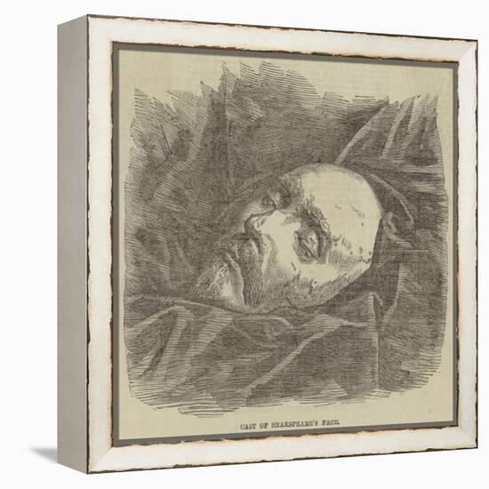 Cast of Shakespeare's Face-null-Framed Premier Image Canvas