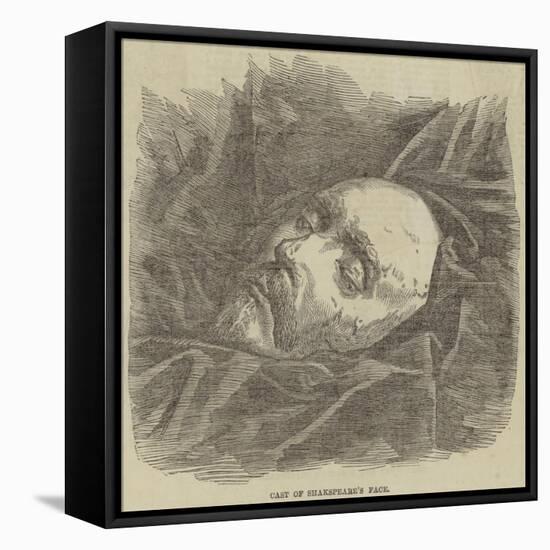 Cast of Shakespeare's Face-null-Framed Premier Image Canvas