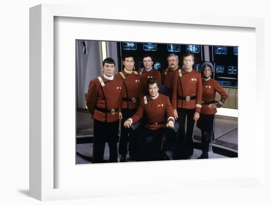 Cast of Star Trek V: The Final Frontier, 1989 (photo)-null-Framed Photo