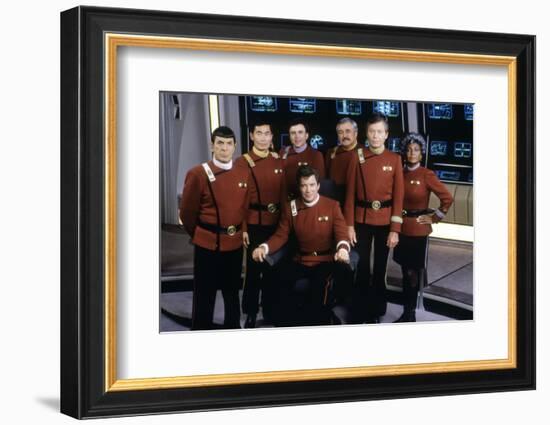 Cast of Star Trek V: The Final Frontier, 1989 (photo)-null-Framed Photo