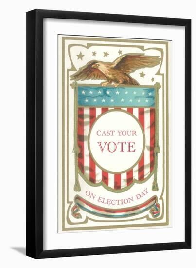 Cast Your Vote on Election Day-null-Framed Art Print