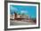 Castaway Beach Motel-null-Framed Art Print